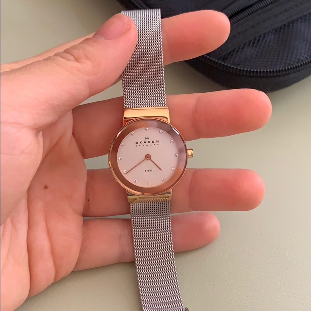 Skagen silver watch
